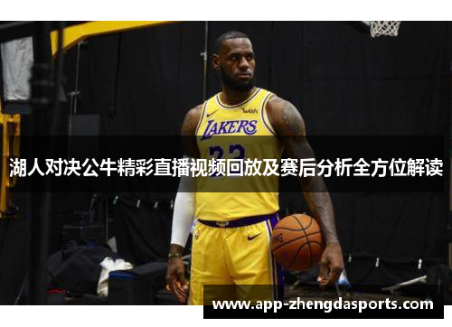 湖人对决公牛精彩直播视频回放及赛后分析全方位解读